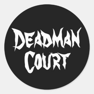 Rond Sticker Deadman