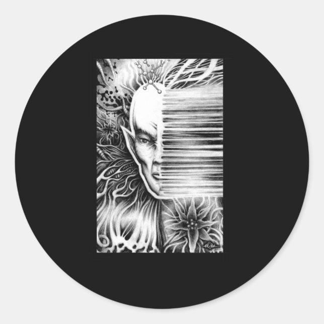 Rond Sticker démonté (Devant)