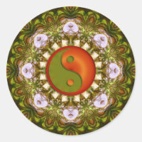 Sticker des étendues de YinYang Mandala