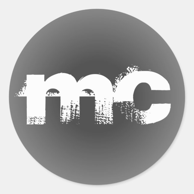 Rond Sticker Design Matt Crook (Devant)