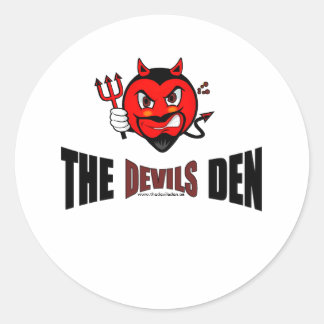 Rond Sticker Devils Den