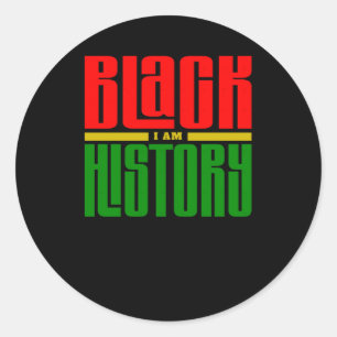 Rond Sticker d'histoire noire4