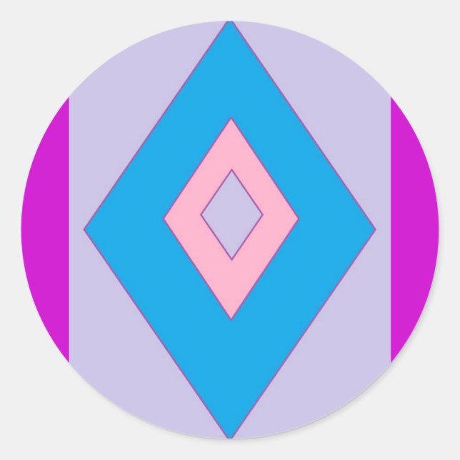 Rond Sticker Diamonds (Devant)