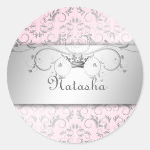 Rond Sticker Divin 311-Argent