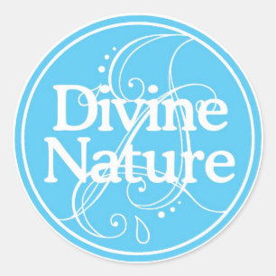 Rond Sticker Divin Nature