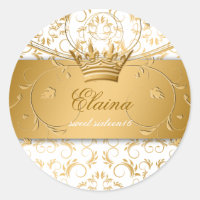 Sticker diVine 311-Golden Delight blanc