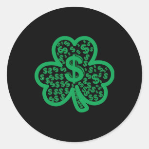 Rond Sticker divisionnaire St. Patrick's Day