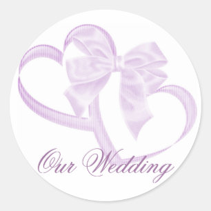 Rond Sticker double coeur