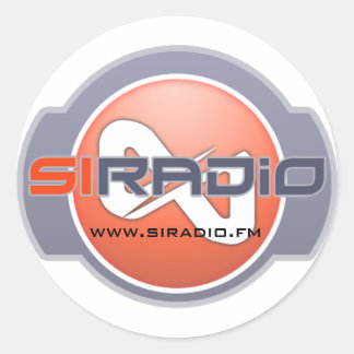 Rond Sticker double logo IP Radio