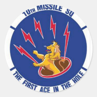 Rond Sticker du 10e Escadron de missiles de l'armée de