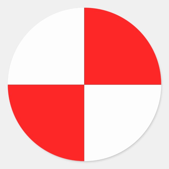 Rond Sticker du centre de gravité (Devant)