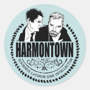 Rond Sticker du logo d'Harmontown