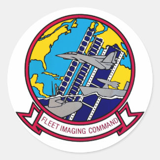 Rond Sticker du logo du Commandement de l'imagerie de l