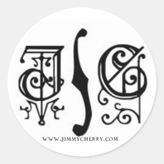 Rond Sticker du logo gothique JC