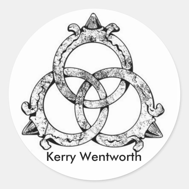 Rond Sticker du logo Kerry Wentworth Trinity (Devant)