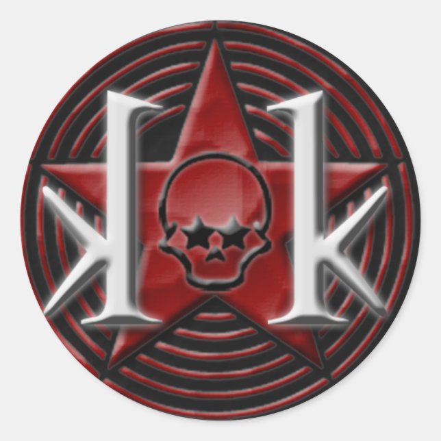Rond Sticker du logo KK Star (rond) (Devant)