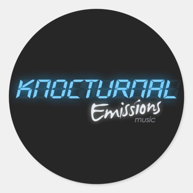 Rond Sticker du logo KnocEms (Devant)