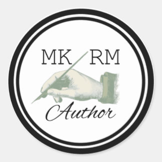 Rond Sticker du logo MKRMAuthor