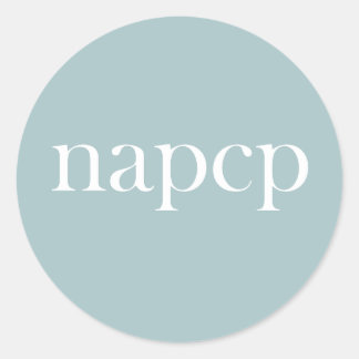 Rond Sticker du logo NAPCP