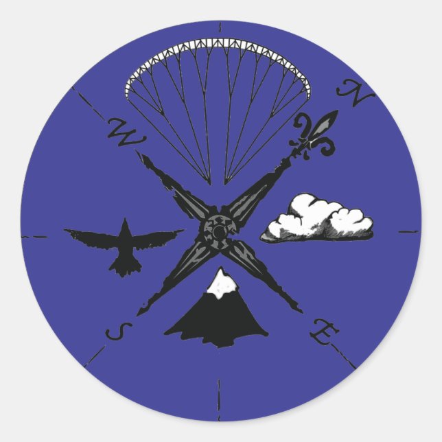 Rond Sticker du logo PG (Devant)