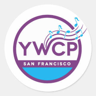 Rond Sticker du logo YWCP