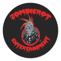 Sticker du logo Zombie Xtoph