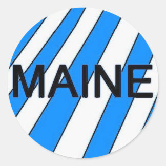 Rond Sticker du Maine