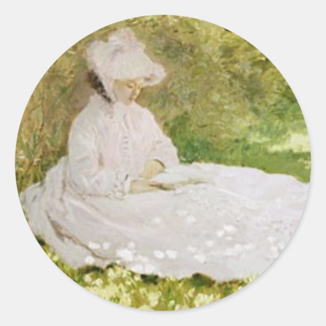 Rond Sticker du printemps 1872 (Devant)