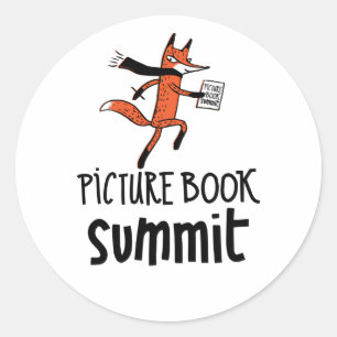 Rond Sticker du sommet du livre photo