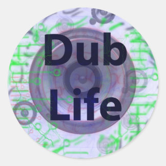 Rond Sticker Dub Life