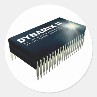 Rond Sticker Dynamix II CHIP