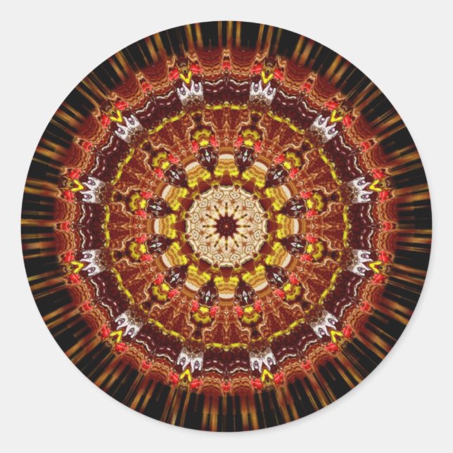 Rond Sticker EarthBurst (Devant)