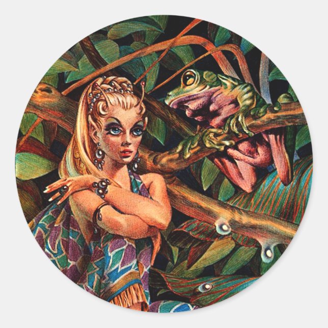 Rond Sticker Elf Princess (Devant)