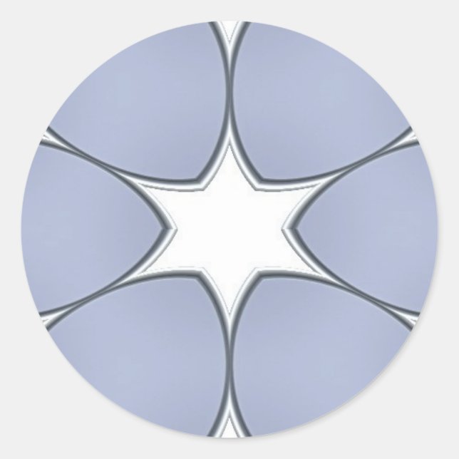 Rond Sticker en mosaïque (Devant)