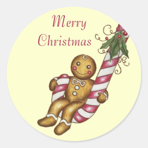 Rond Sticker en pain d'épices