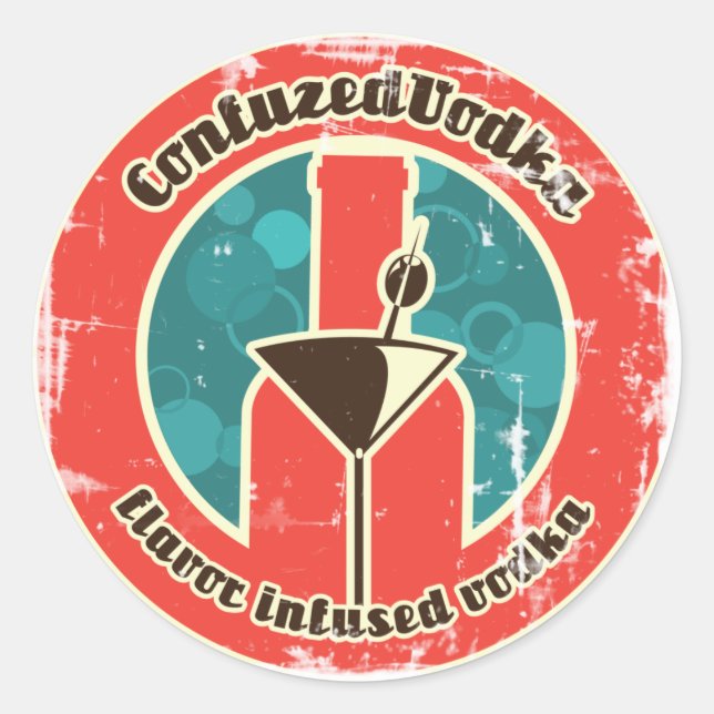 Rond Sticker en relief (Devant)