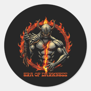 Rond Sticker Era of Darkness - Ember Ring Warrier Emble