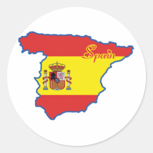 Rond Sticker Espagne