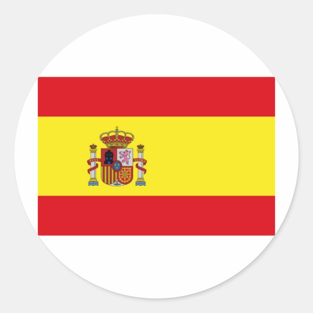 Rond Sticker Espagne (Devant)