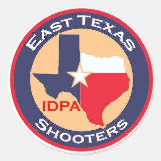 Rond Sticker ETIDPA Texas