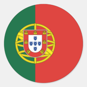 Rond Sticker Euro Portugal