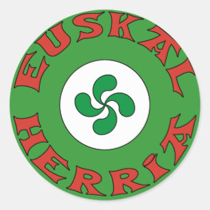 Rond Sticker Euskal Herria
