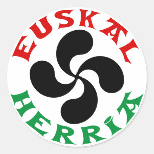Rond Sticker Euskal Herria