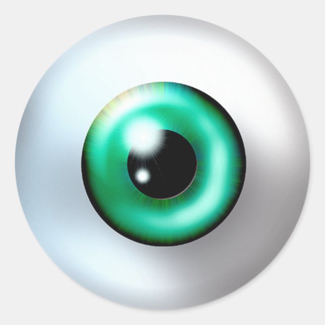 Rond Sticker Eyeball (Devant)