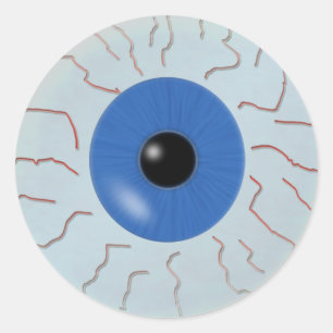 Rond Sticker Eyeball