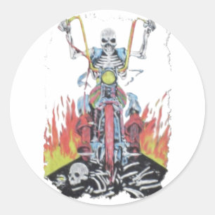 Rond Sticker facile Rider