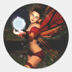 Rond Sticker féerie
