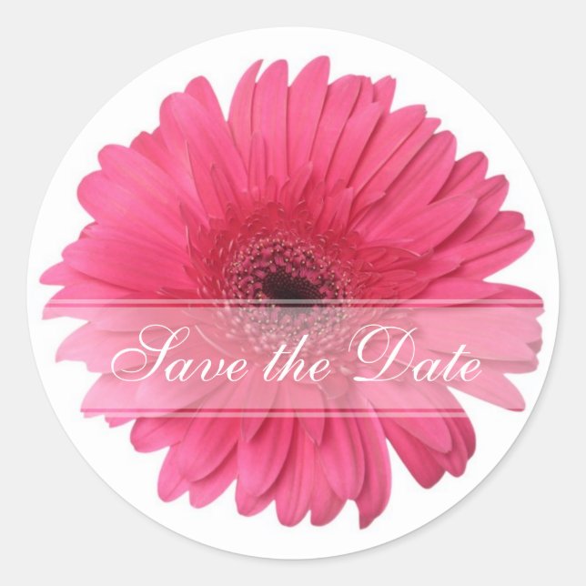Rond Sticker floral personnalisé (Devant)