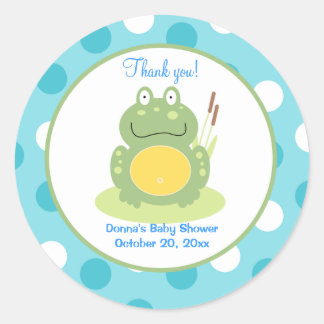 Rond Sticker Freddy the Frog Round Favker