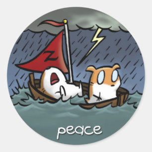 Rond Sticker Fruit of Spirit (Paix)